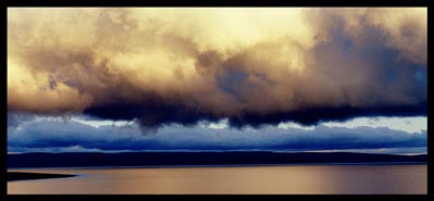 Strong Cloud Formation over The Great Lake Tasmania  Foons Photographics 2006